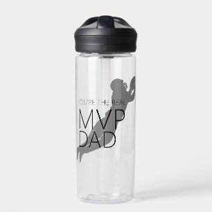 Football Dad MVP Water Bottle