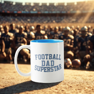 Football Dad Superstar Coffee Mug