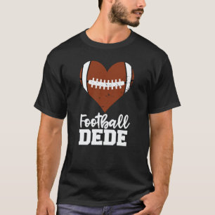 Football Dede Football Heart Grandma Dede T-Shirt