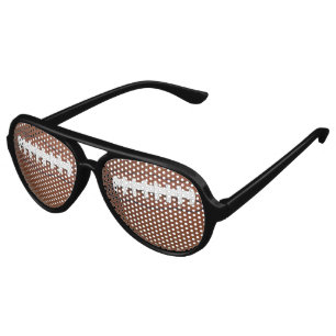 Football Design  Aviator Sunglasses