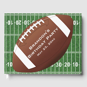 Football Design Guest Book