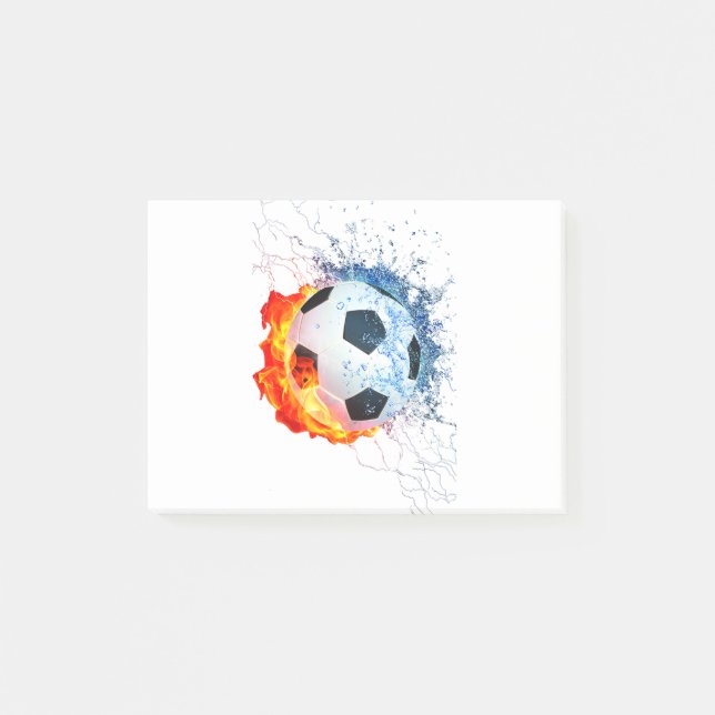 Football Design Post-it Notes (Front)