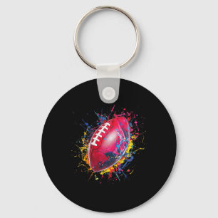 Football Designs. Uni Football Key Ring