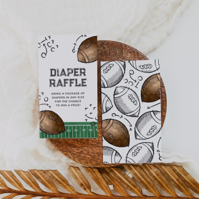 Football Diaper Raffle Cards (Creator Uploaded)
