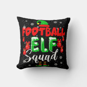 Football ELF Squad Fun Christmas ELF Football Play Cushion