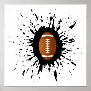 Football Explosion Poster