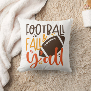 Football Fall & Y'all Cushion