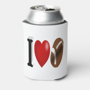 Football Fan  Can Cooler