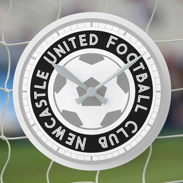 Football Fan or Football Supporter. Football Club Round Clock (Creator Uploaded)