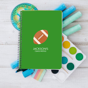 Football Fan Spiral Notebook