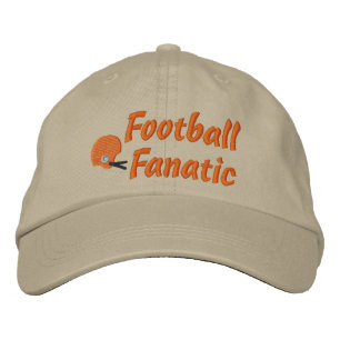 Football Fanatic Embroidered Hat