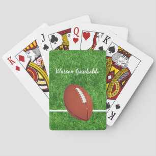 Football Fan's distinctive Deck of Playing Cards