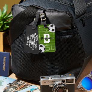 Football Fans Luggage Tag