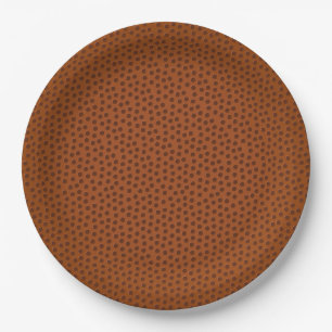 Football Fans Sports Pigskin Game Fun Paper Plate