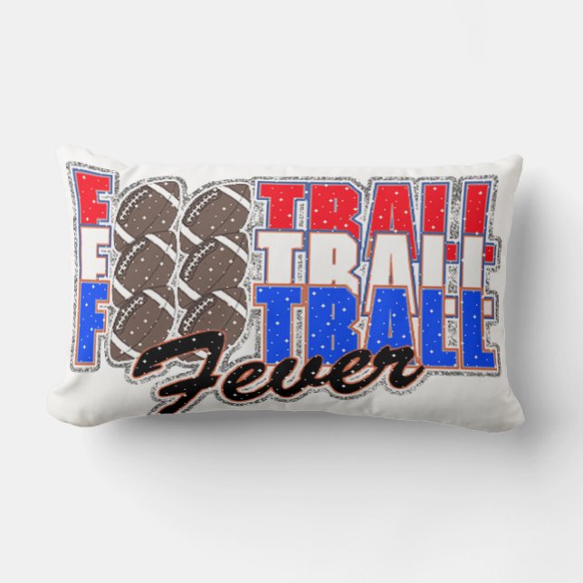 Football Fever Pillow (Front)