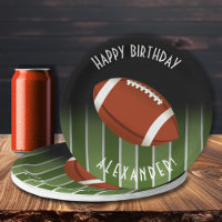 Football Field Happy Birthday Personalised