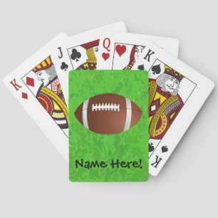Football Field Junior Varsity Playing Cards