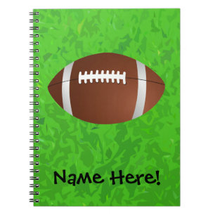 Football Field Junior Varsity Spiral Notebook