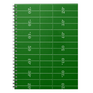 Football Field Notebook