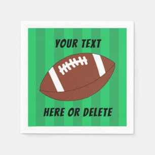Football Field Sports Custom Napkin
