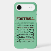 FOOTBALL Field typography