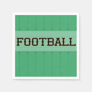 FOOTBALL Field Yardline Marker Napkin