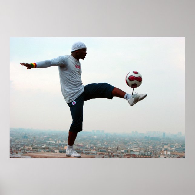 Football Freestyle Poster (Front)