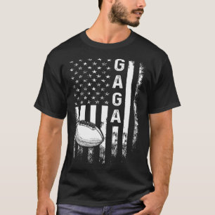 Football Gaga Sports Player America Flag Men Women T-Shirt