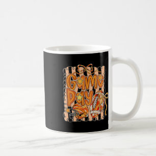 Football Game Day Coquette Bow Touchdown Season Coffee Mug