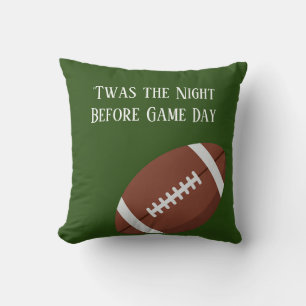 Football Game Day Cushion