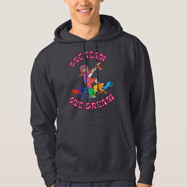 Football game  hoodie (Front)