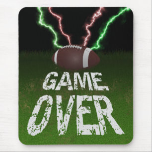 Football - Game Over Mouse Pad