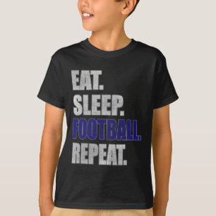 Football Gift S Eat Sleep Football For Men  T-Shirt