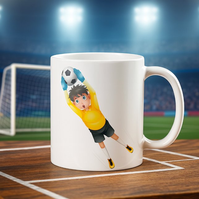 Football Goalie Coffee Mug (Creator Uploaded)