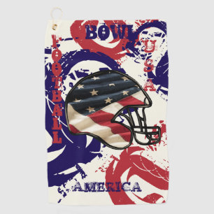 FOOTBALL GOLF TOWEL