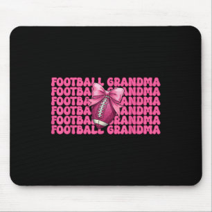 Football Grandma American Football Nana Coquette B Mouse Pad