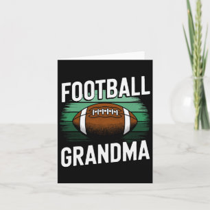 Football Grandma Card