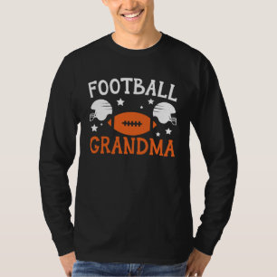 Football Grandma Grandmother Granny Grandparents D T-Shirt
