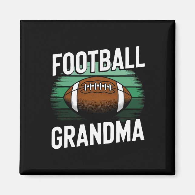 Football Grandma  Magnet (Front)