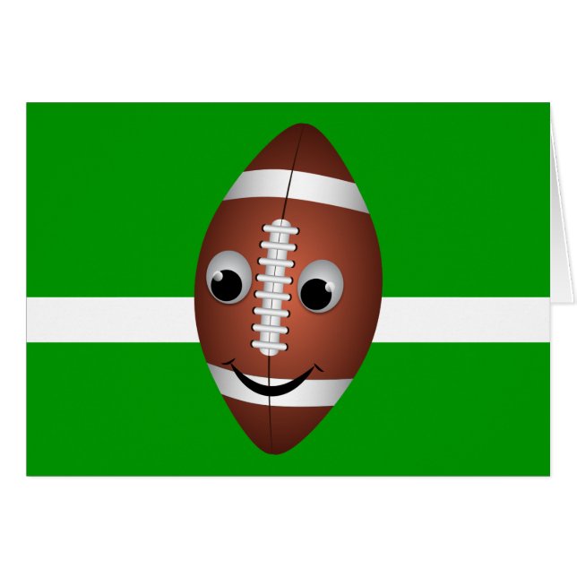 Football Graphic Character (Front Horizontal)