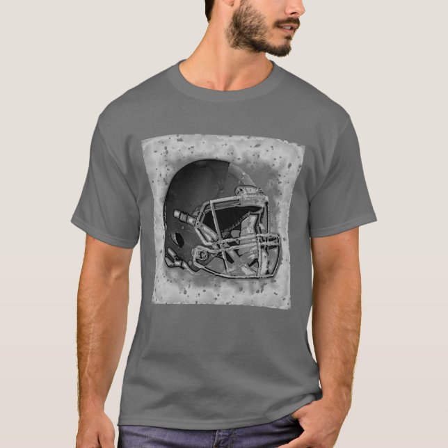 Football Grey T-Shirt (Front)
