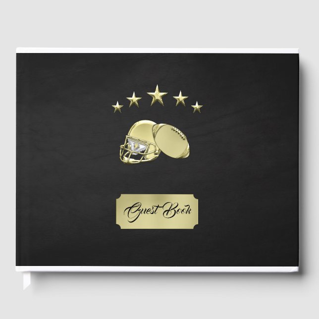 Football Guest Book (Front)