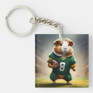 Football Guinea Pig,  Key Ring