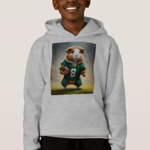 Football Guinea Pig, Kids Hoodie
