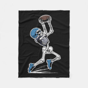 Football Halloween Men Boys Women Football Fan Fleece Blanket