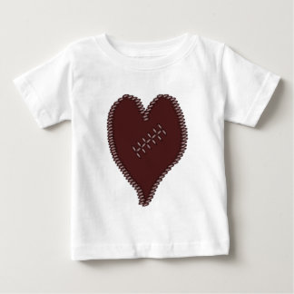 Football Heart Baby T-Shirt