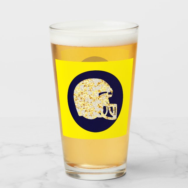FOOTBALL HELMET GLASS (Front Filled)