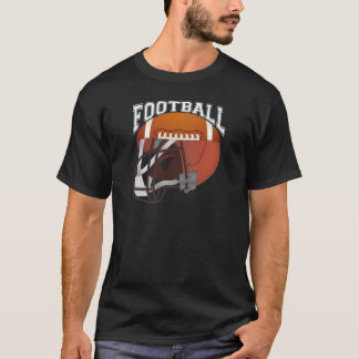 Football Helmet Graphic Tee
