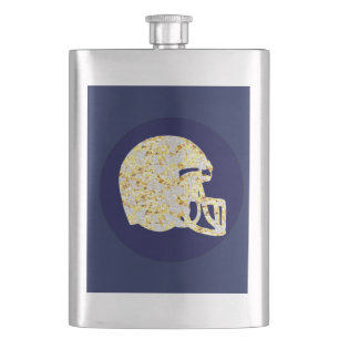 FOOTBALL HELMET HIP FLASK