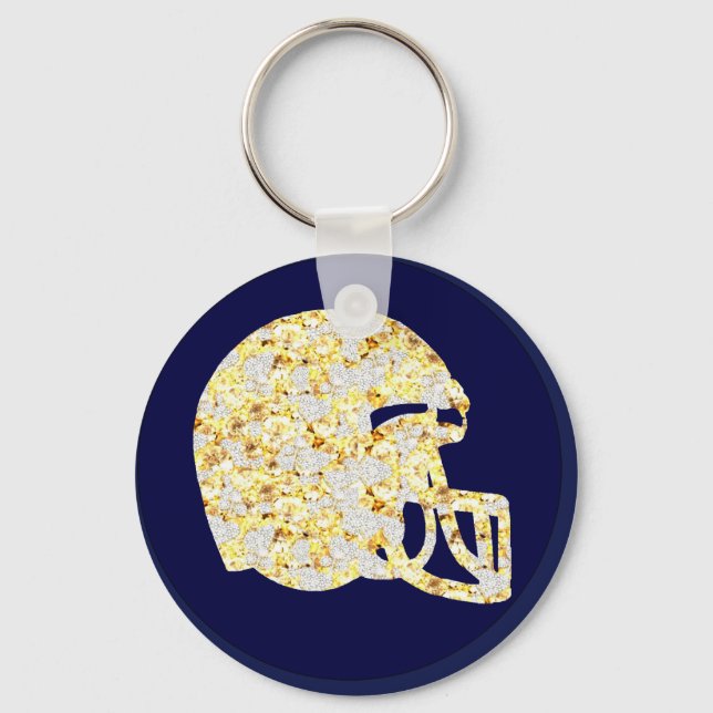 FOOTBALL HELMET KEY RING (Front)